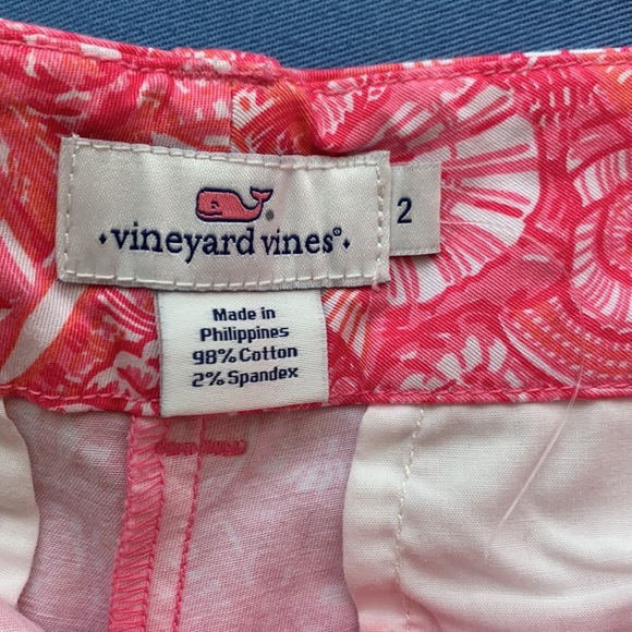 Pink Vineyard Vines Womens Size 2 Shorts - Picture 2 of 3